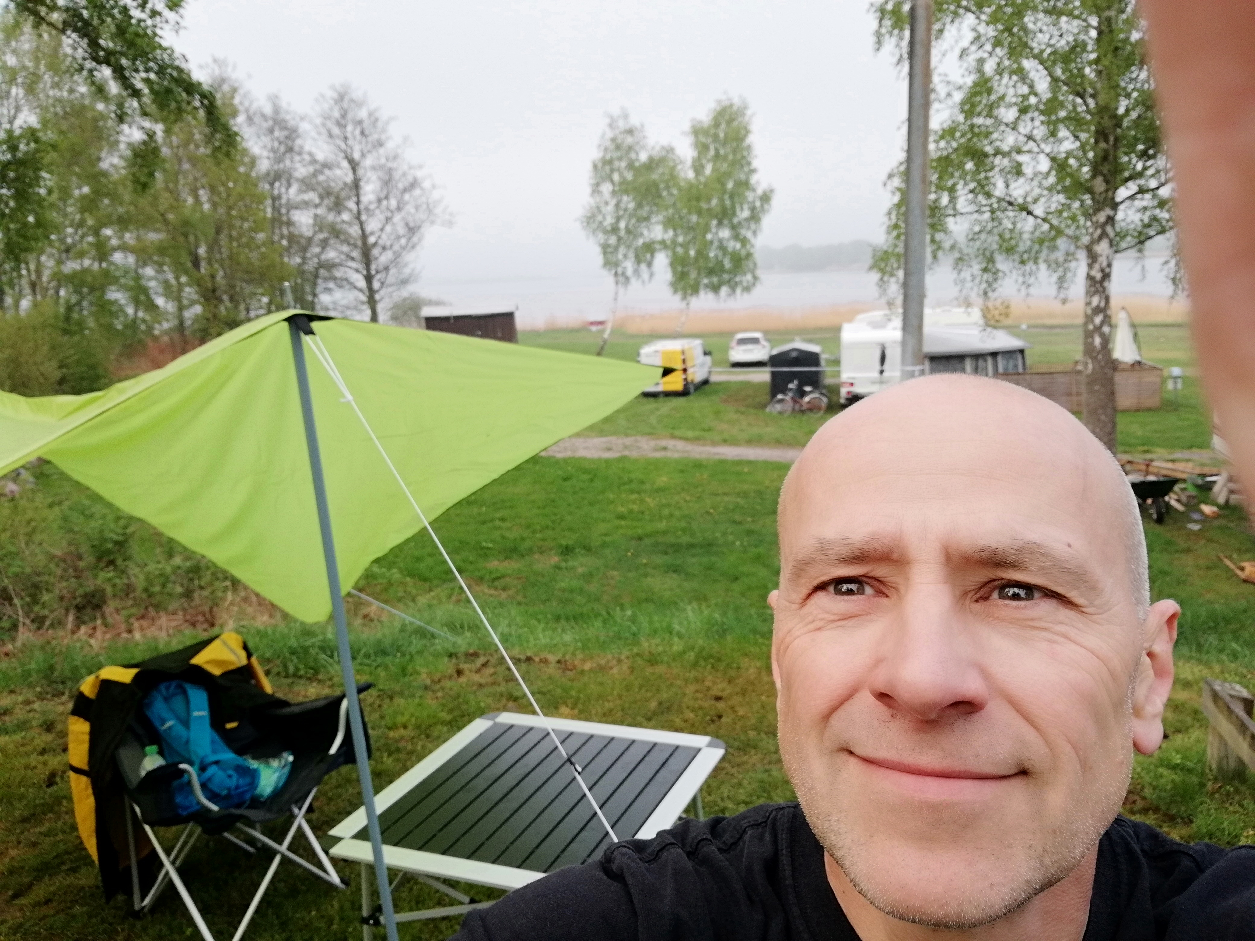 Tent place outside Karlskrona